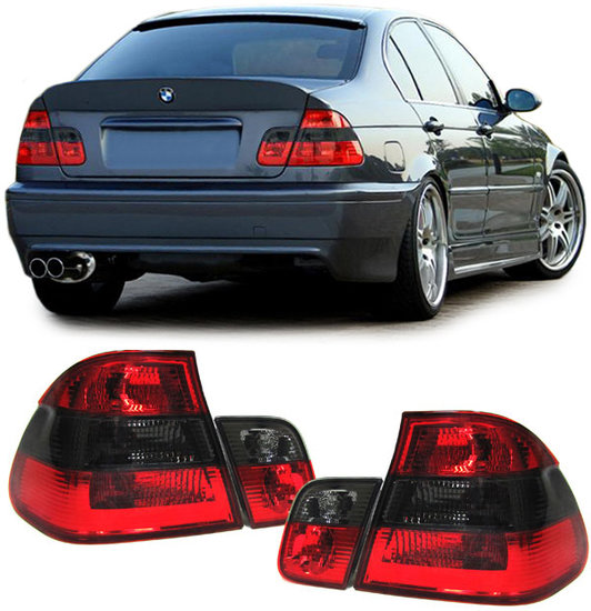 Achterlichten facelift look passend voor BMW 3 serie E46 sedan model 1998 - 2001