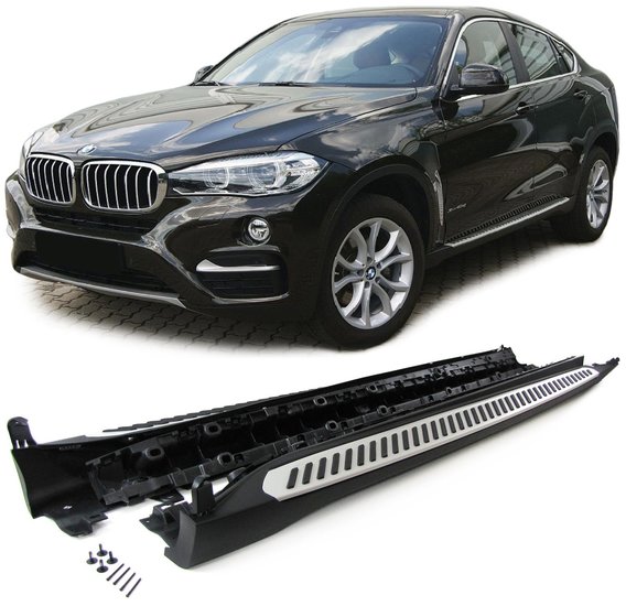 BMW X6 F16 aluminium treeplanken