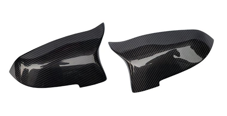 EVO look carbon spiegelkappen passend voor BMW 5 serie F07 LCI, F10 LCI en F11 LCI