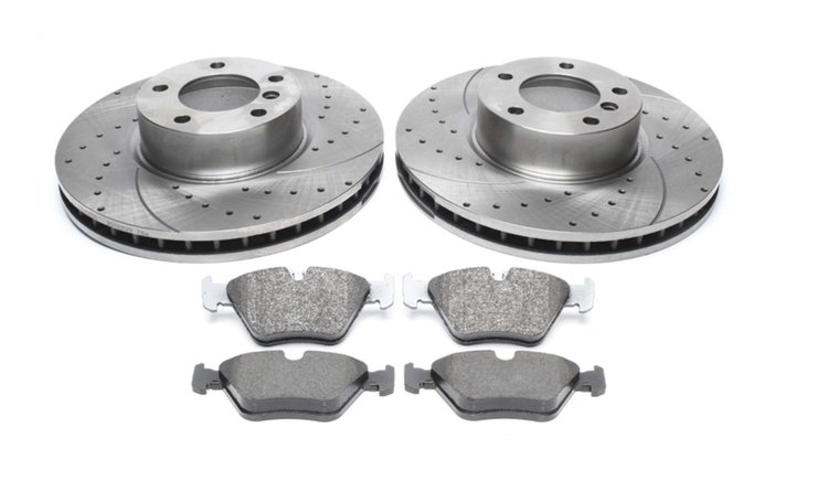 BMW 5 serie E39 remschijven en remblokken vooras modellen TA Technix