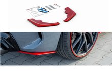 Aanzet bumperhoeken V2 rood passend voor BMW 1 serie F40 Maxton Design