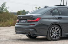 BMW 3 serie G20 en G21 diffusor aanzet glanzend zwart Maxton Design