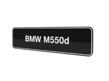 BMW M550d F10 F11 G30 G31 showroom platen origineel BMW