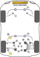 Powerflex Road Series Subframe achter mounting insert achter BMW 5 serie E60 E61 xDrive 2003 &ndash; 2010