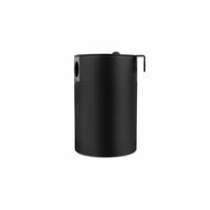 Mishimoto compact baffled oil catch can 2 port zwart