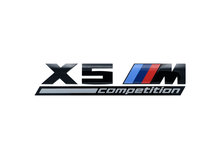 X5M Competition embleem origineel BMW