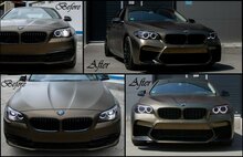 G30 look voorbumper met nieren BMW 5 serie F10 en F11 model 2010 - 2013