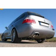Eisenmann einddemper 2x83mm BMW 5 serie E60 E61 520i 523i 525i 530i en IX