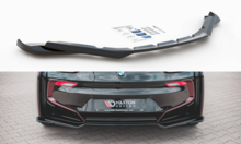 Maxton Design splitter achter glanzend zwart BMW I8