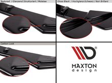 Maxton Design splitter voorkant glanzend zwart BMW I8