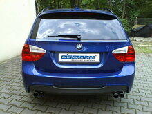 Eisenmann einddemper 4x70mm BMW 3 serie E90 E91 323i 325i 328i