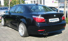Eisenmann einddemper 2x76mm BMW 5 serie E60 E61 540i 545i