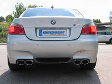 Eisenmann einddemper 4x ovaal 120x77mm BMW 5 serie E60 M5