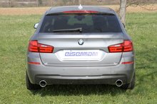 Eisenmann einddemper 2x102mm BMW 5 serie F10 F11 F07 535D 