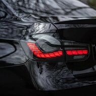 OLED Black line look achterlichten passend voor BMW 3 serie F30 en M3 F80