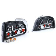 Achterlichten smoke / white Inpro look passend voor BMW 3 serie E36 coupe en cabrio