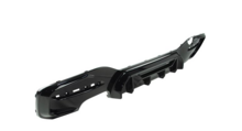 Competiton II diffuser glanzend zwart dubbel links passend voor BMW 1 Serie F20 LCI en F21 LCI