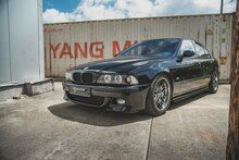 Maxton Design splitters glanzend zwart BMW 5 serie E39 M5 1998 - 2003