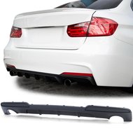 BMW 5 serie F10 en F11 performance look diffusor uitlaat links en rechts 535i design mat zwart