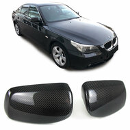 Spiegelkappen carbon passend voor BMW 5 serie E60 en E61