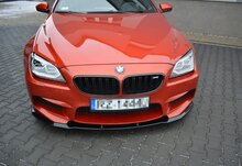 Maxton Design front spoiler versie 1 passend M pakket voorbumper BMW 6 serie F06 F12 F13