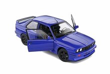 BMW M3 (E30) Streetfighter, blauw schaal 1:18