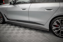 Sideskirts aanzets glanzend zwart passend voor BMW 4 serie G26 M pakket versie 1 Maxton Design