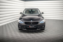 Frontspoiler glanzend zwart Maxton design passend voor BMW 3 serie F34 GT
