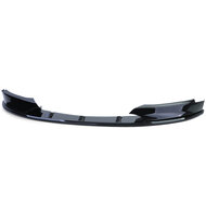 Performance look frontspoiler glanzend zwart passend voor BMW 1 serie E82 en E88 M pakket 