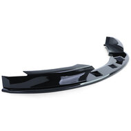 Performance look frontspoiler glanzend zwart passend voor BMW 1 serie E82 en E88 M pakket 