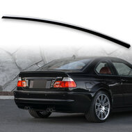 Spoiler lip kofferklep glanzend zwart passend voor BMW 3 serie E46 coupe