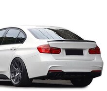 Performance look achterspoiler glanzend zwart passend voor BMW 3 serie F30 sedan
