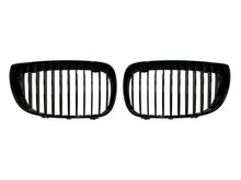 Glanzend zwarte grillen passend voor BMW 1 serie E81 en E87