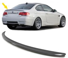 Spoiler lip glanzend zwart passend voor BMW 3 serie E92 coupe