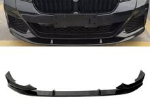 Frontspoiler glanzend zwart BMW 5 serie G30 LCI en G31 LCI met M pakket