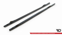 Sideskirts aanzets V2 glanzend zwart passend voor BMW 2 serie G42 met M pakket Maxton Design