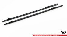 Sideskirts aanzets V2 glanzend zwart passend voor BMW 2 serie G42 met M pakket Maxton Design