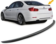 Performance look achterspoiler carbon passend voor BMW 3 serie F30 sedan