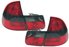 Achterlichten passend voor BMW 3 serie E46 touring rood / smoke design