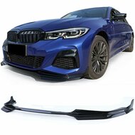 Performance look frontspoiler glanzend zwart passend voor BMW 3 serie G20 en G21 model 2019 - 2022