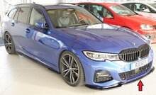  Rieger front spoiler passend voor BMW 3 serie G20 en G21 met M pakket voorbumper