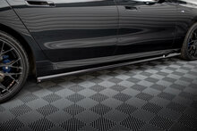 Sideskirt aanzets glanzend zwart passend voor BMW 7 serie G70 met M pakket Maxton Design