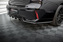 Diffusor aanzet glanzend zwart passend voor BMW 7 serie G70 met M pakket Maxton Design