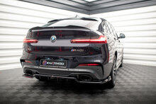 Achterspoiler glanzend zwart versie 2 passend voor BMW X4 G02 Maxton Design