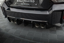 Diffusor glanzend zwart passend voor BMW M2 G87 Maxton Design