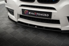 Frontspoiler passend voor BMW X3 F25 met M pakket voorbumper Maxton Design
