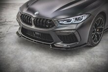 Frontspoiler glanzend zwart passend voor BMW M8 Gran Coupe F93 versie 3 Maxton Design