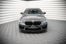 Frontsplitter glanzend zwart versie 3 passend voor BMW M5 F90 LCI Maxton Design