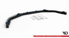 Frontsplitter glanzend zwart versie 1 passend voor BMW M5 F90 LCI Maxton Design