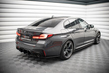 Sideskirt aanzets glanzend zwart passend voor BMW M5 F90 Maxton Design